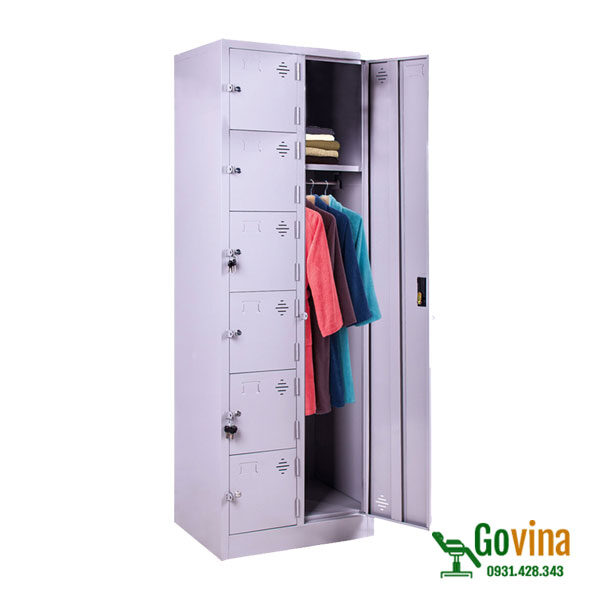 Tủ sắt locker 6CB
