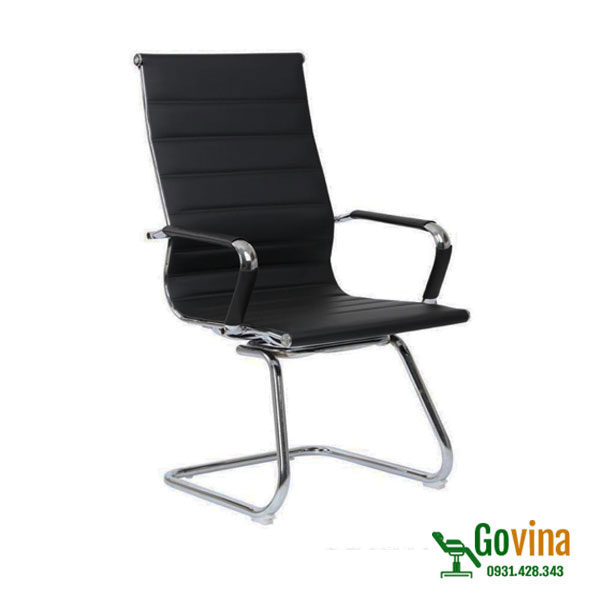 ghế chân quỳ lưng da