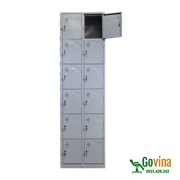 Tủ sắt locker 12 ngăn 1 cột