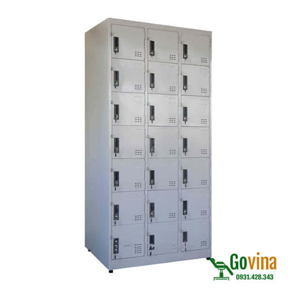 Tủ sắt locker 21 ngăn