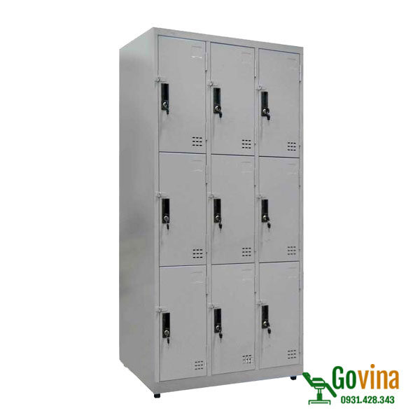 Tủ sắt locker 9 ngăn