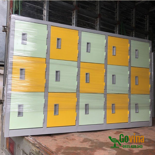 Tủ sắt mầm non 15 ngăn