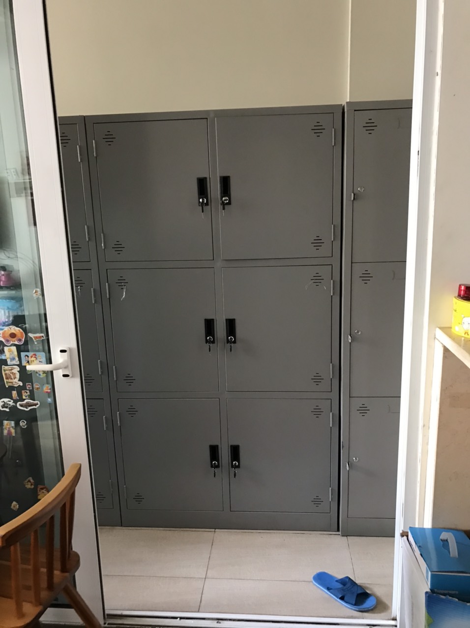 tủ đựng hồ sơ 6 cánh sắt