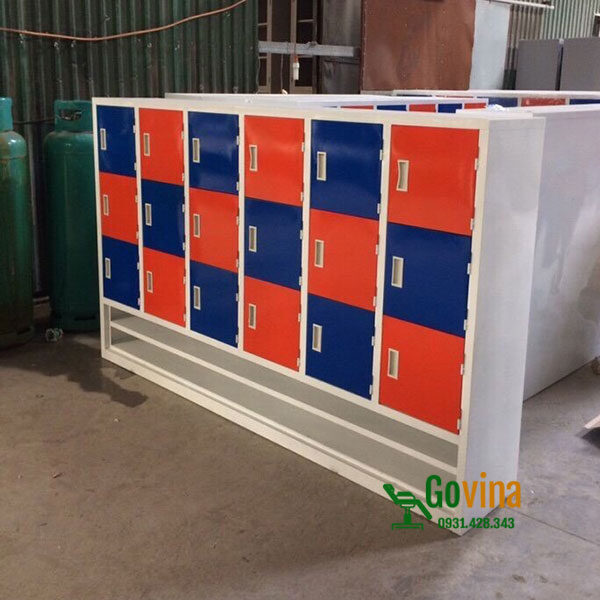 tủ đựng cặp mầm non 18 ô