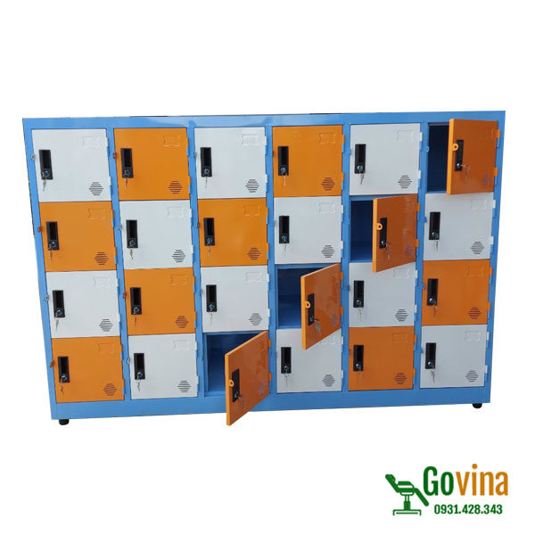 Tủ Đựng Balo Mầm Non 24 Ô