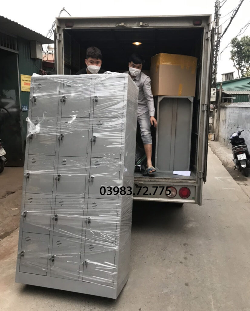 tủ sắt 15 ngăn để đồ cá nhân